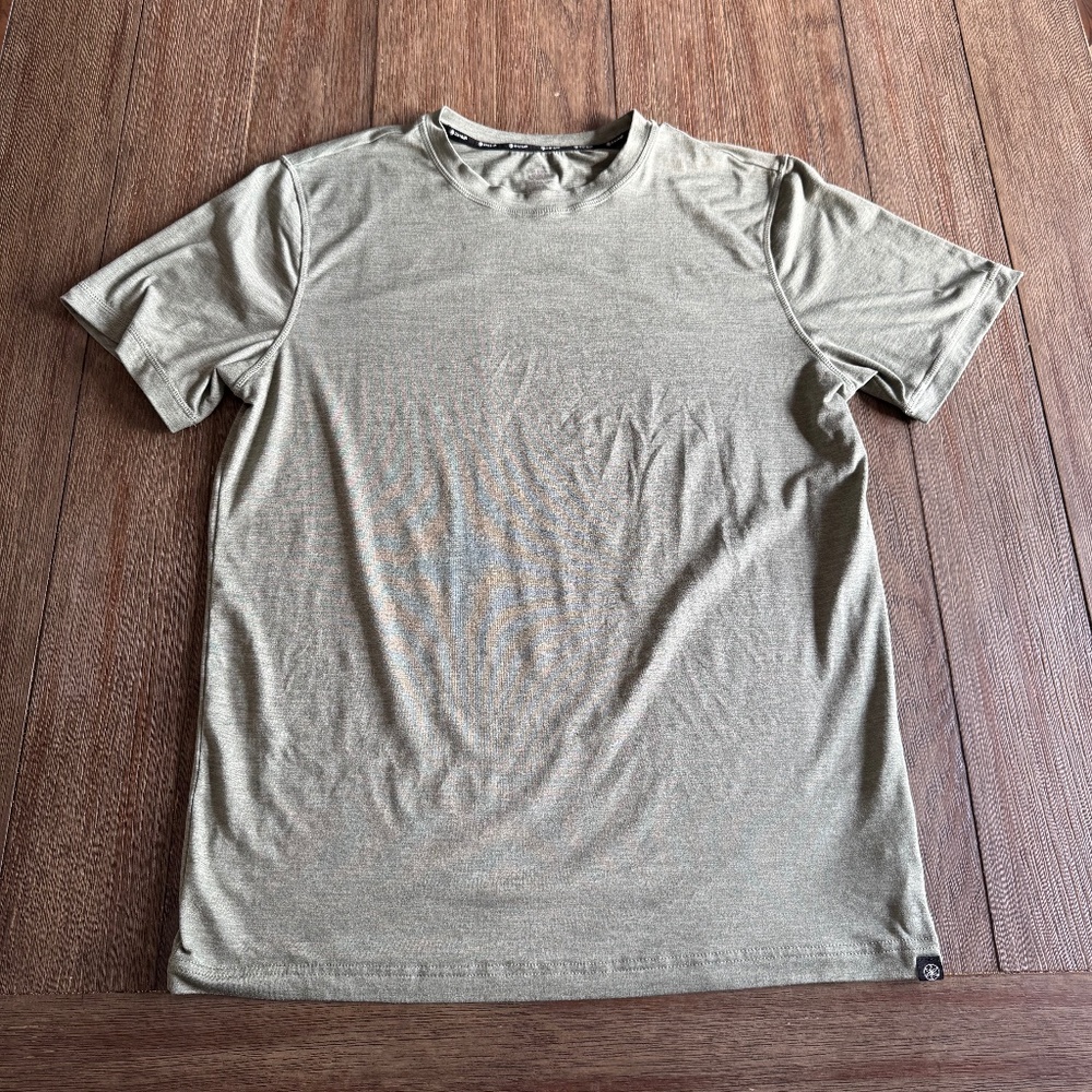 Gaiam Performance T-Shirt Men’s Medium Green | Lightweight Active Tee
